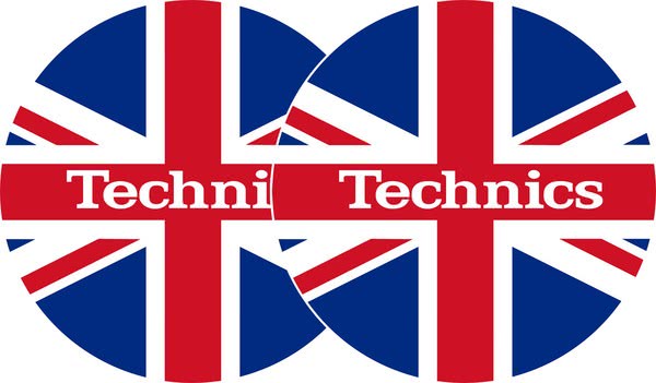 2x Slipmats - Technics UK flag_1